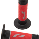 progrip handvaten zwart/rood voor honda crf 300